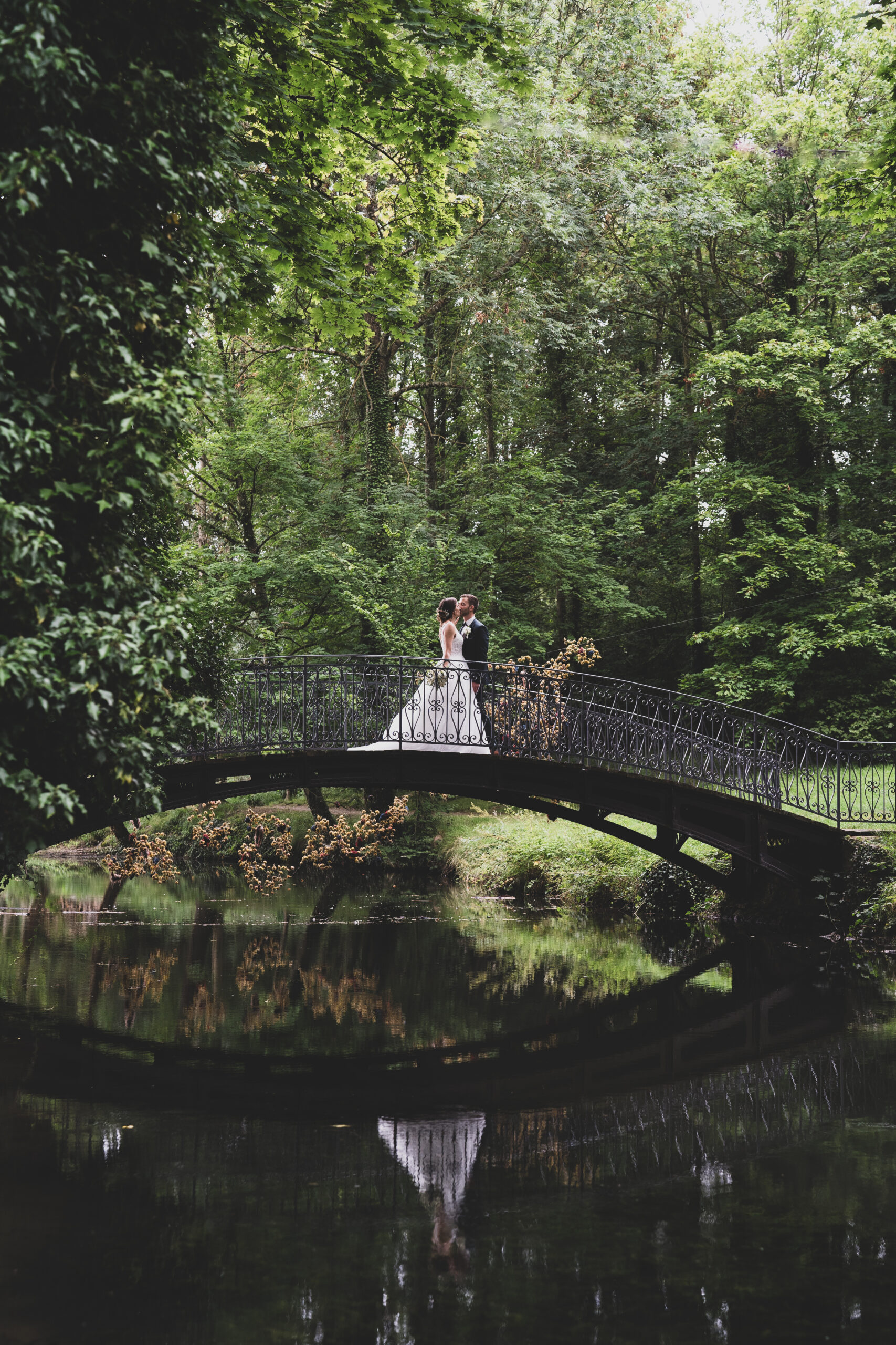 Le pont du château de Dormans, un petit lieu sympa, le rendu est très joli