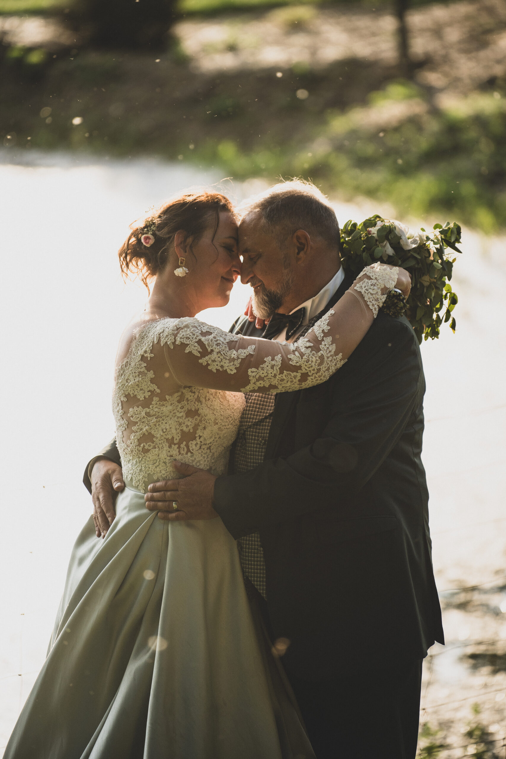 Deuxième séance couple en fin de journée, des petites pellicules de pollens qui vient s'ajouter à cette belle photo.  